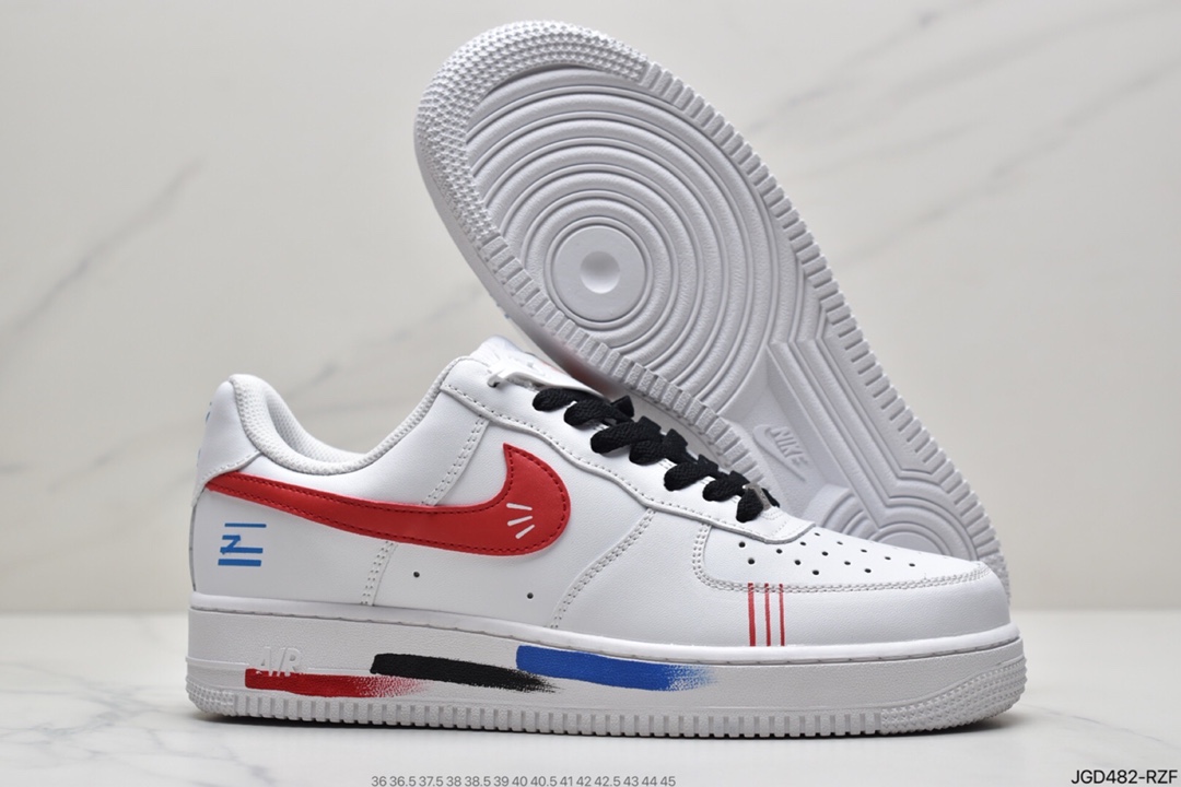 180 耐克Nike Air Force 1 07 空军一号低帮运动休闲板鞋CW2288-111