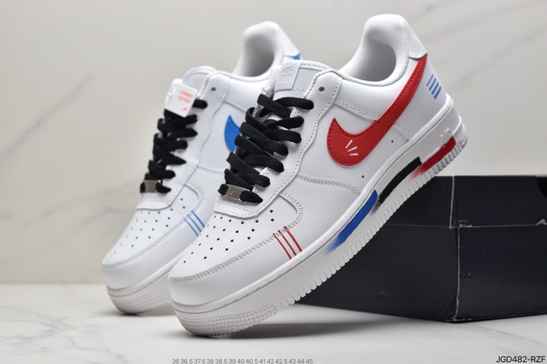 180 耐克Nike Air Force 1 07 空军一号低帮运动休闲板鞋CW2288-111