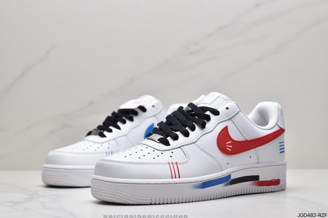 180 耐克Nike Air Force 1 07 空军一号低帮运动休闲板鞋CW2288-111