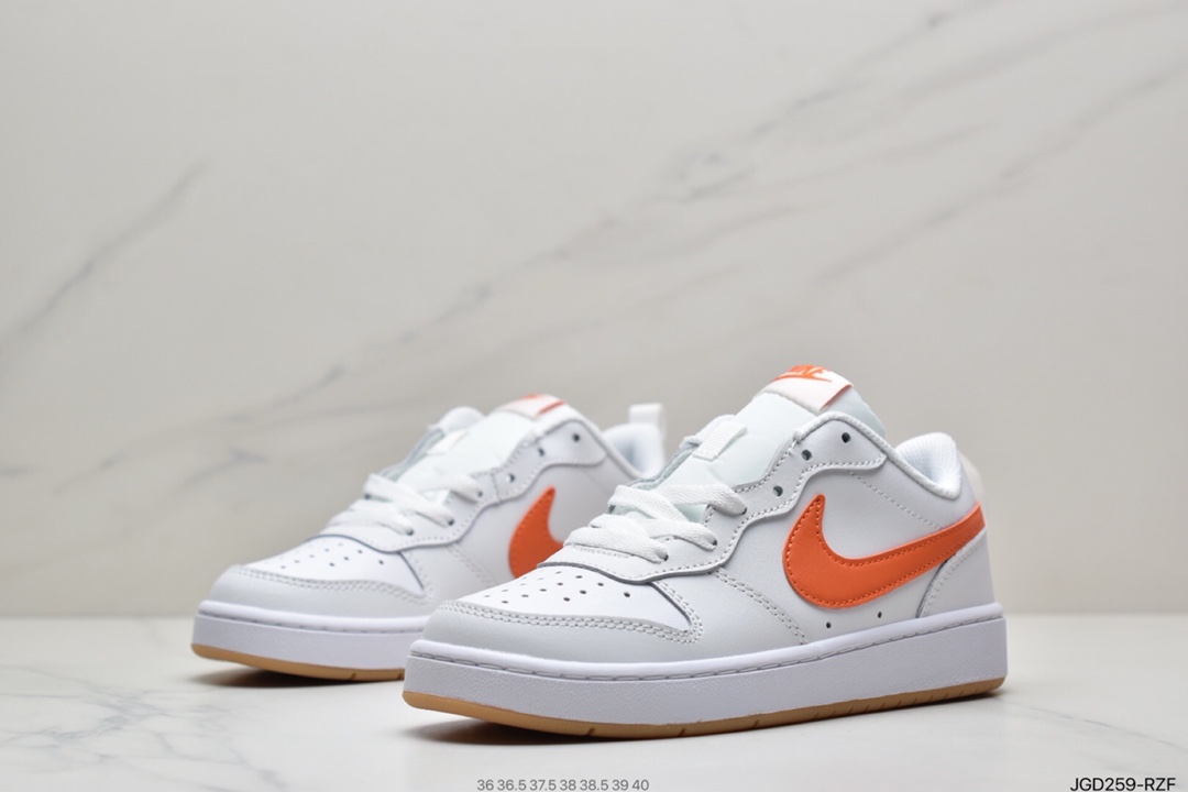 180 耐克Nike Court Borough Low 2 （GS） 低帮百搭透气休闲运动板鞋DD3023-100