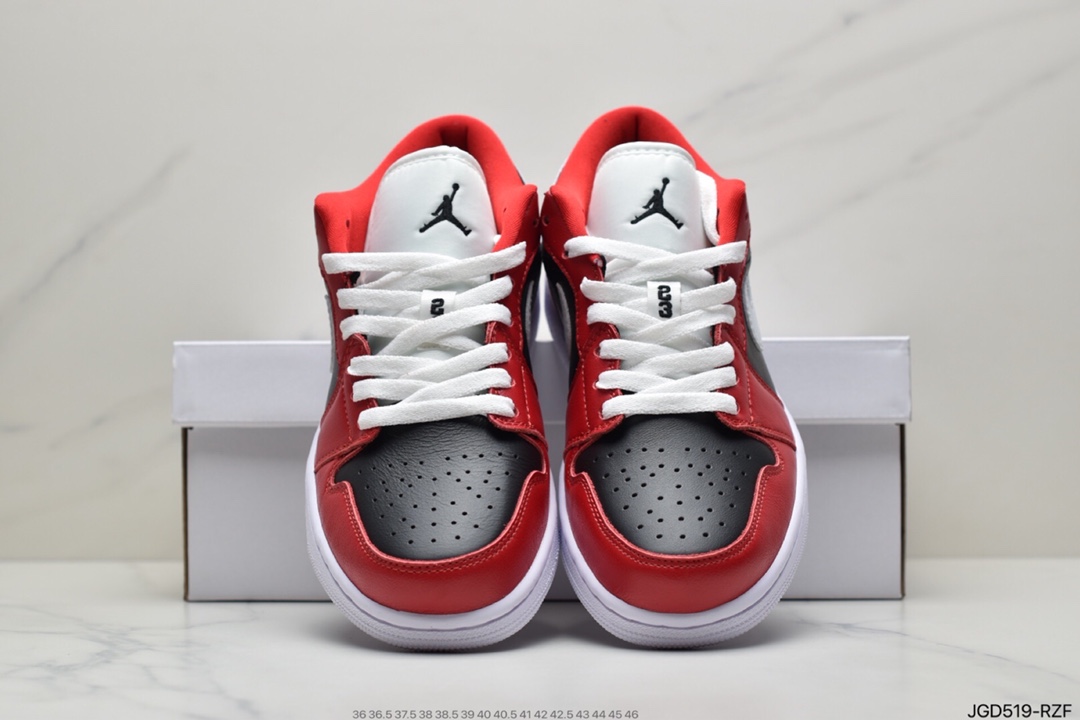 180 耐克Nike Air Jordan 1 Low AJ1 乔1 低帮潮流缓运动休闲板鞋DM5443-666