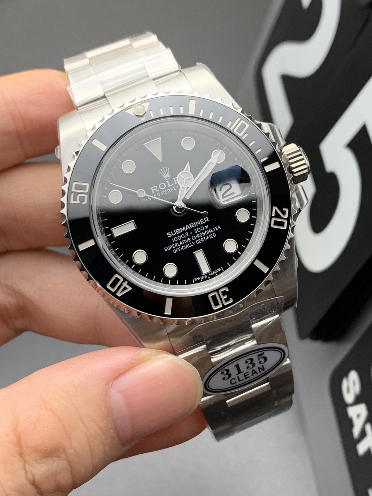 Rolex C 3135黑鬼