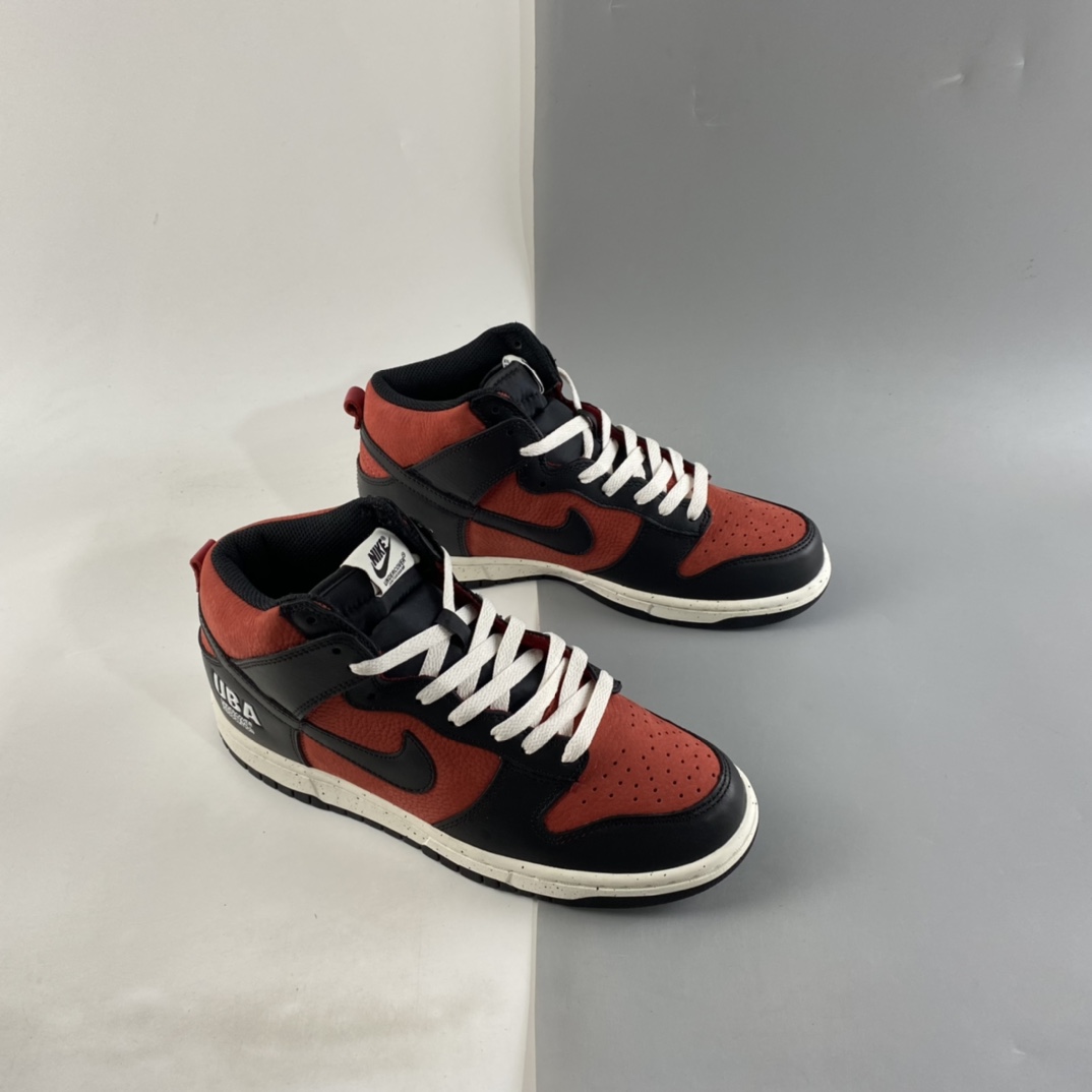 P400  Undercover x Nike Dunk High “UBA” 黑红藤原浩板鞋 DD9401-600