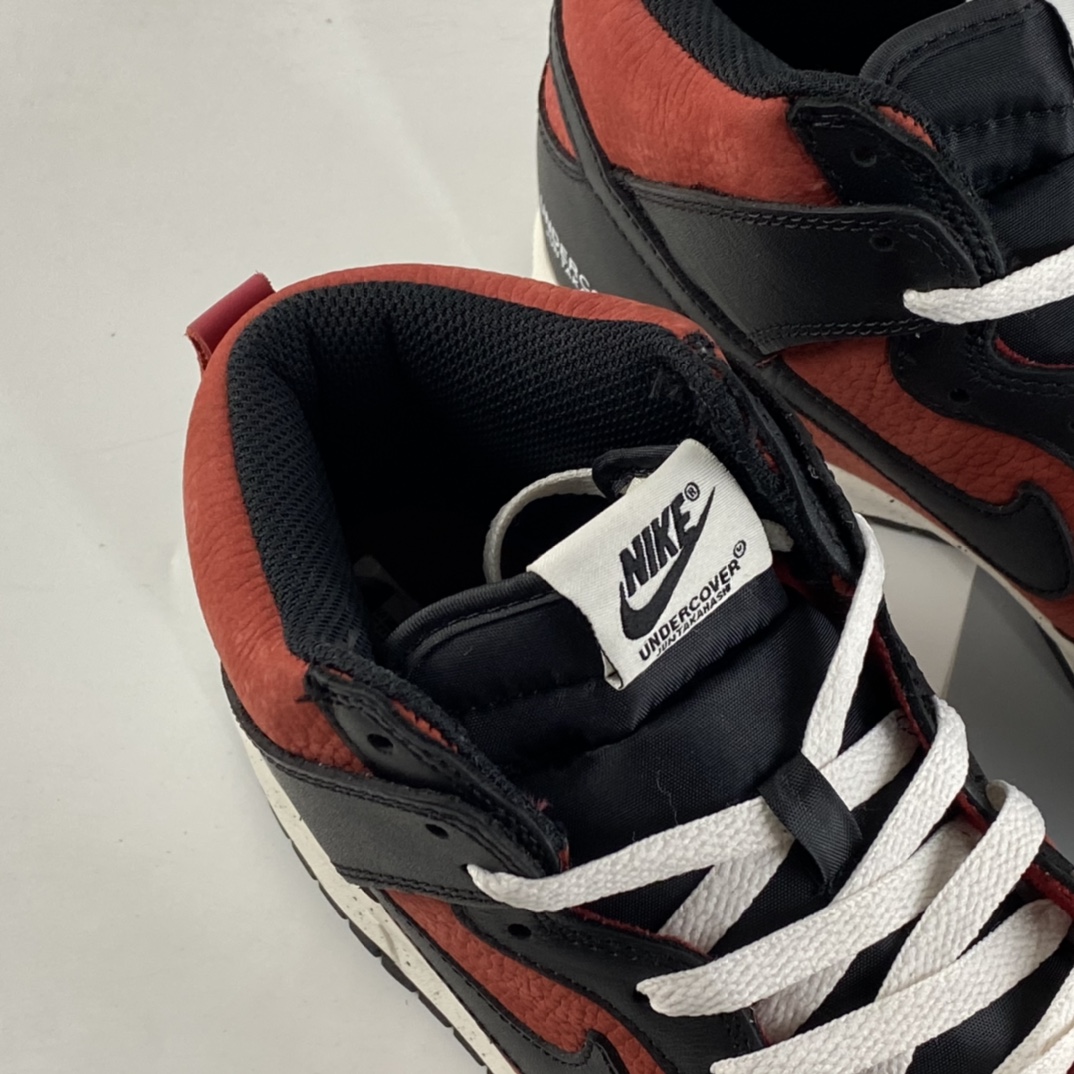 P400  Undercover x Nike Dunk High “UBA” 黑红藤原浩板鞋 DD9401-600