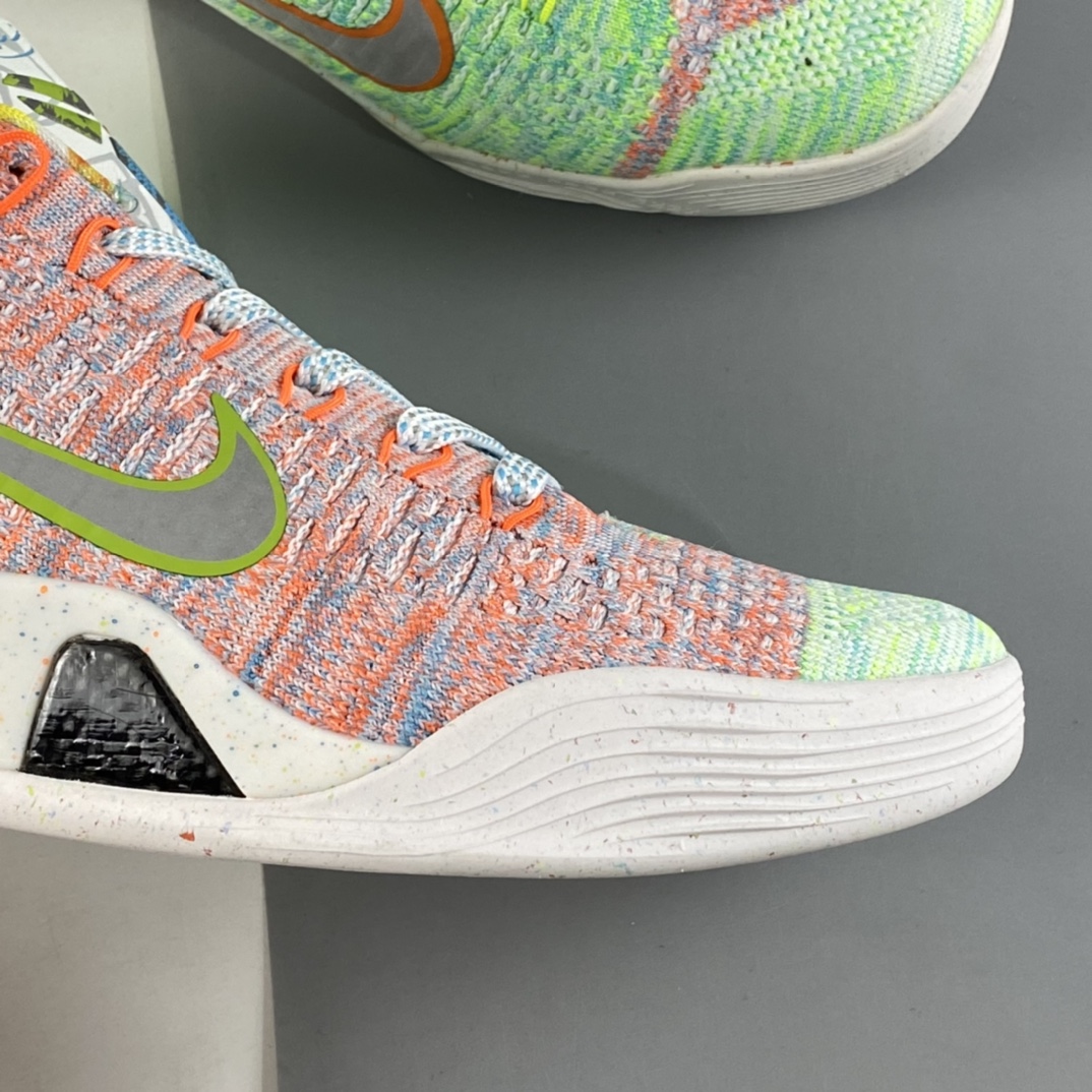 P260  NIKE Kobe 9 Elite “What The Kobe”科比9代专业实战篮球鞋 彩虹鸳鸯 678301-904