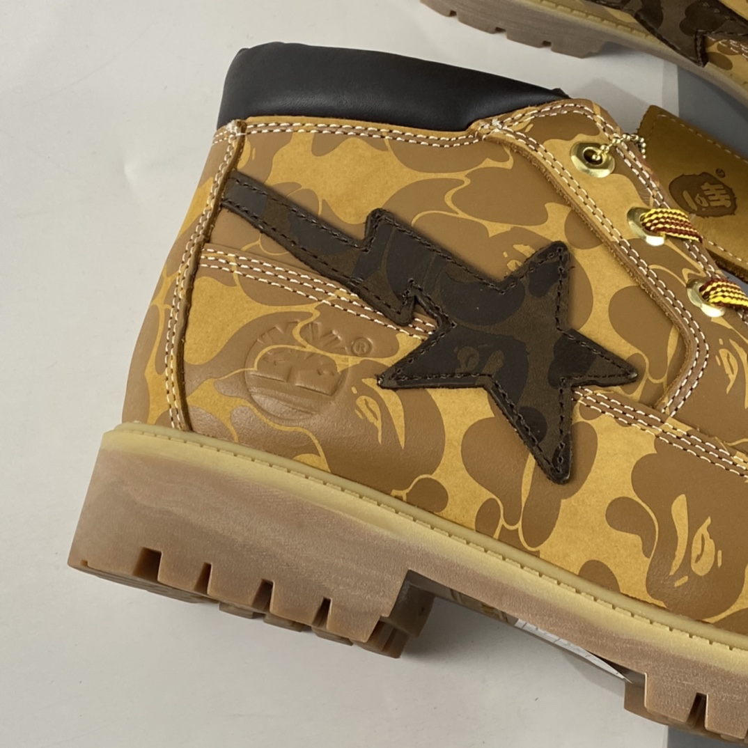 P360  Timberland x Bape 大猩猩超强联名 入秋首款重磅联名新款