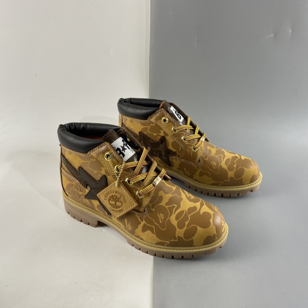 P360  Timberland x Bape 大猩猩超强联名 入秋首款重磅联名新款