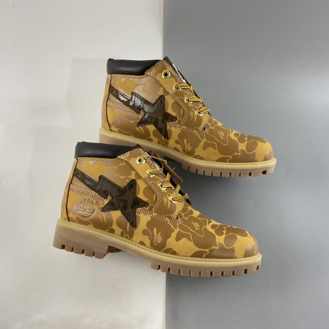 P360  Timberland x Bape 大猩猩超强联名 入秋首款重磅联名新款