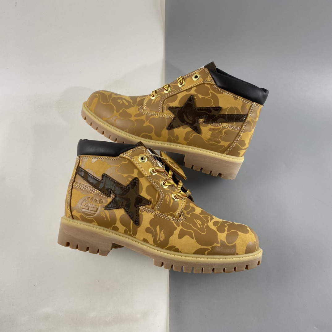P360  Timberland x Bape 大猩猩超强联名 入秋首款重磅联名新款