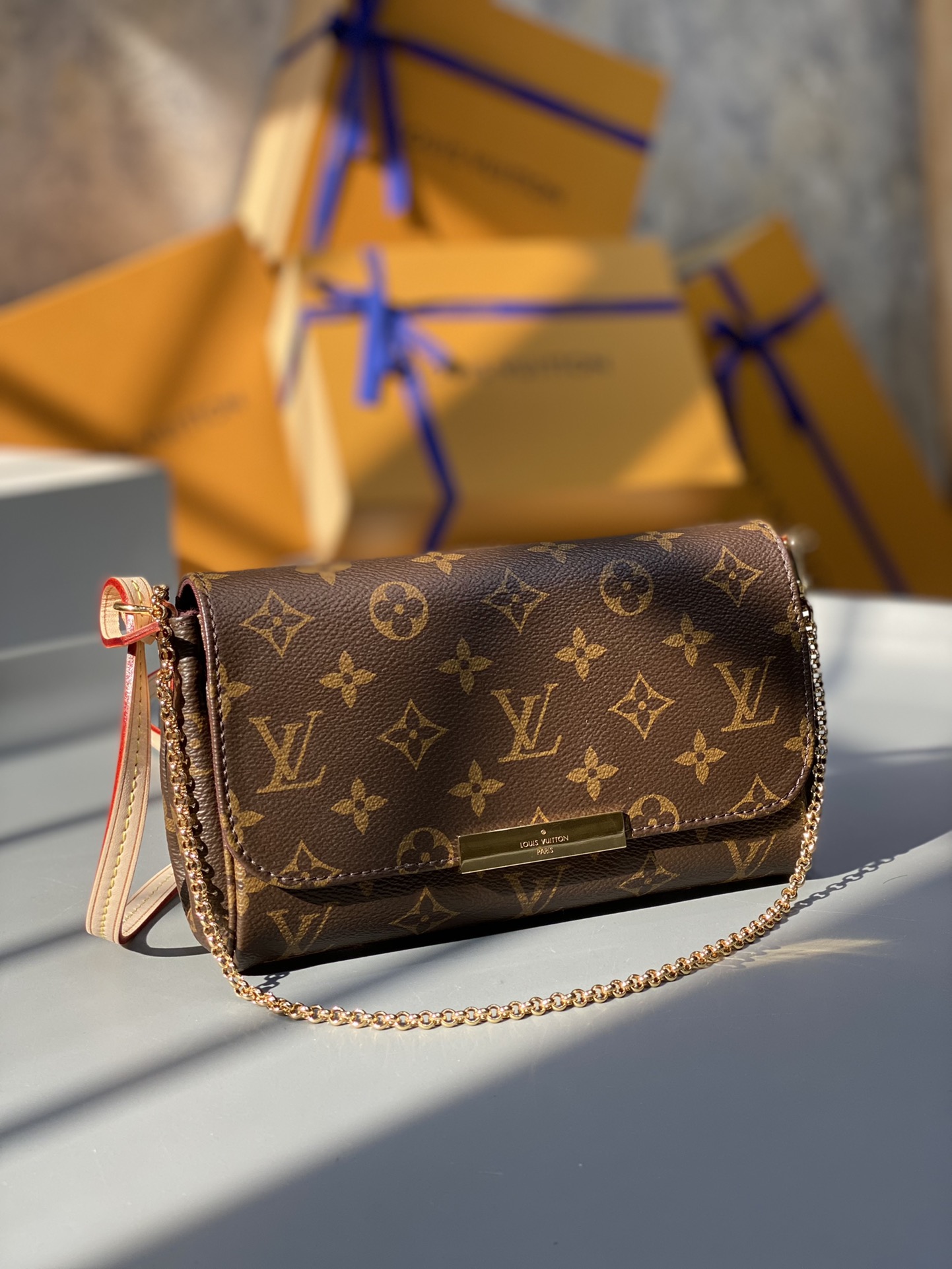 NO:176234,M40717 24×14×4 FAVORITE Chain Crossbody Bag, Satchels, Crossbody Bags19860909M40717 24×14×4 FAVORITE 链条斜挎包,,satchels,crossbody bags,Bag