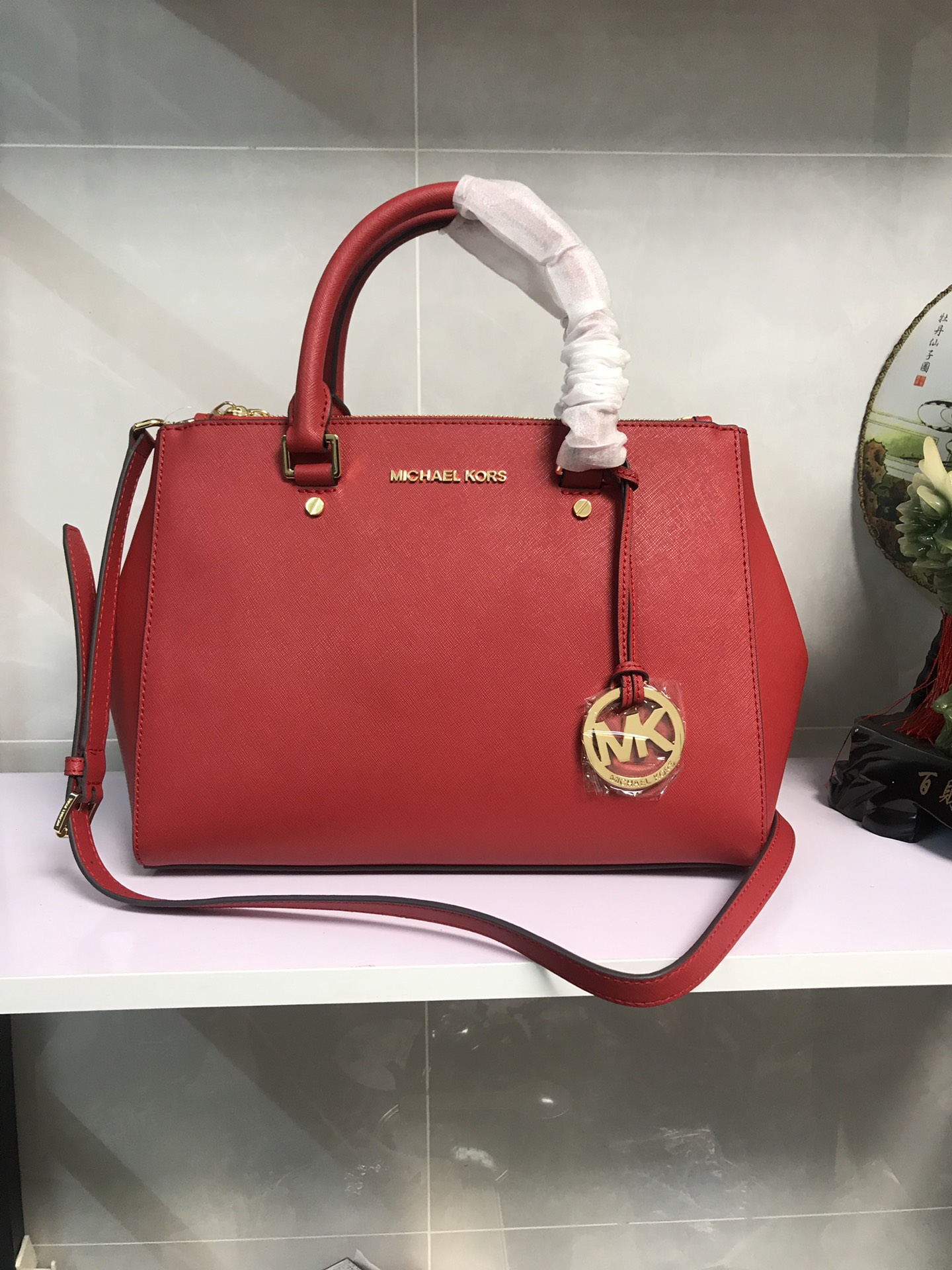 Michael Kors 中号 杀手包红色