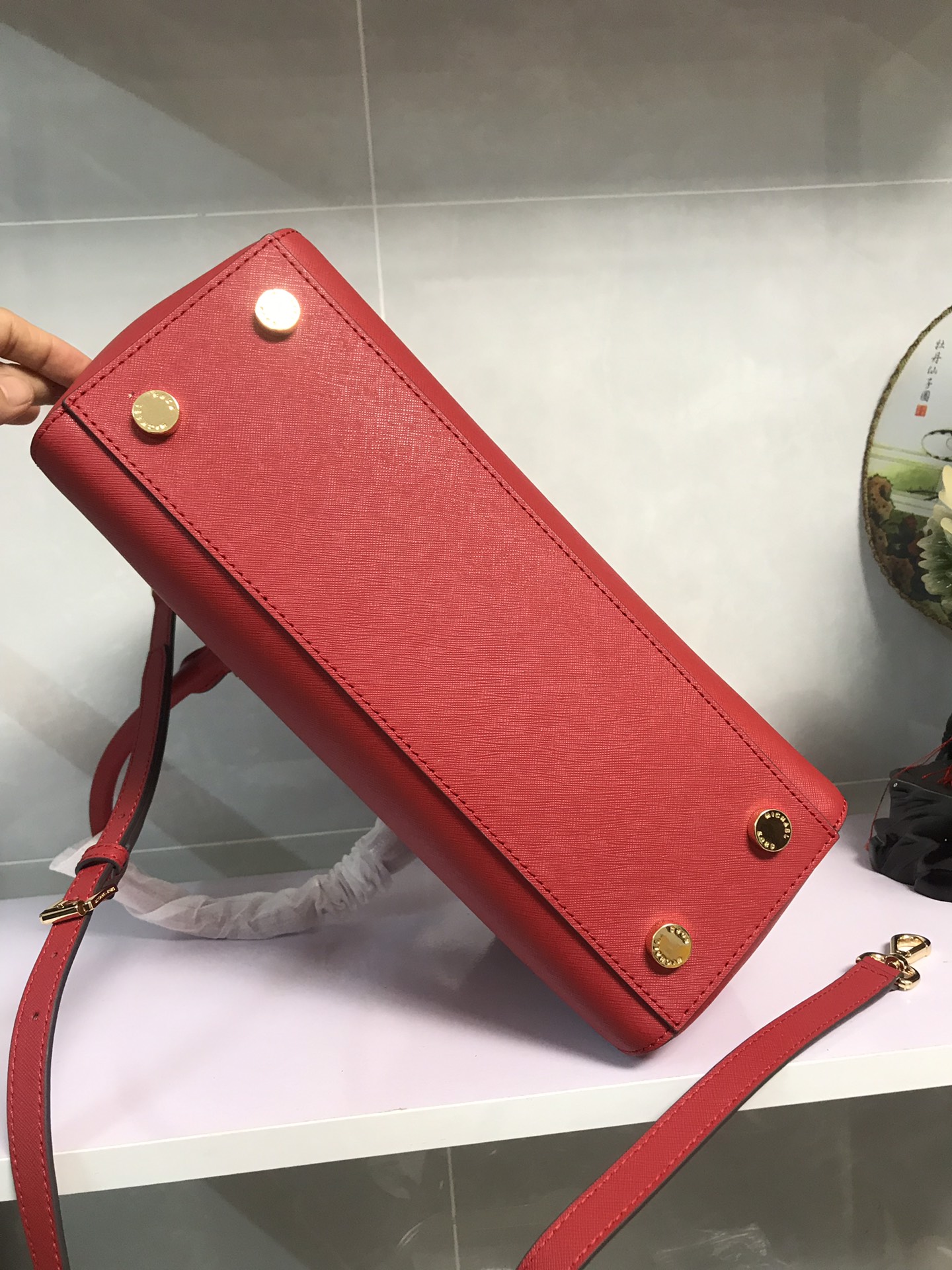 Michael Kors 中号 杀手包红色