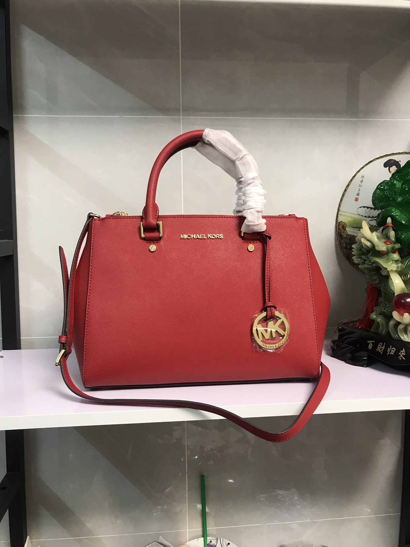 Michael Kors 中号 杀手包红色