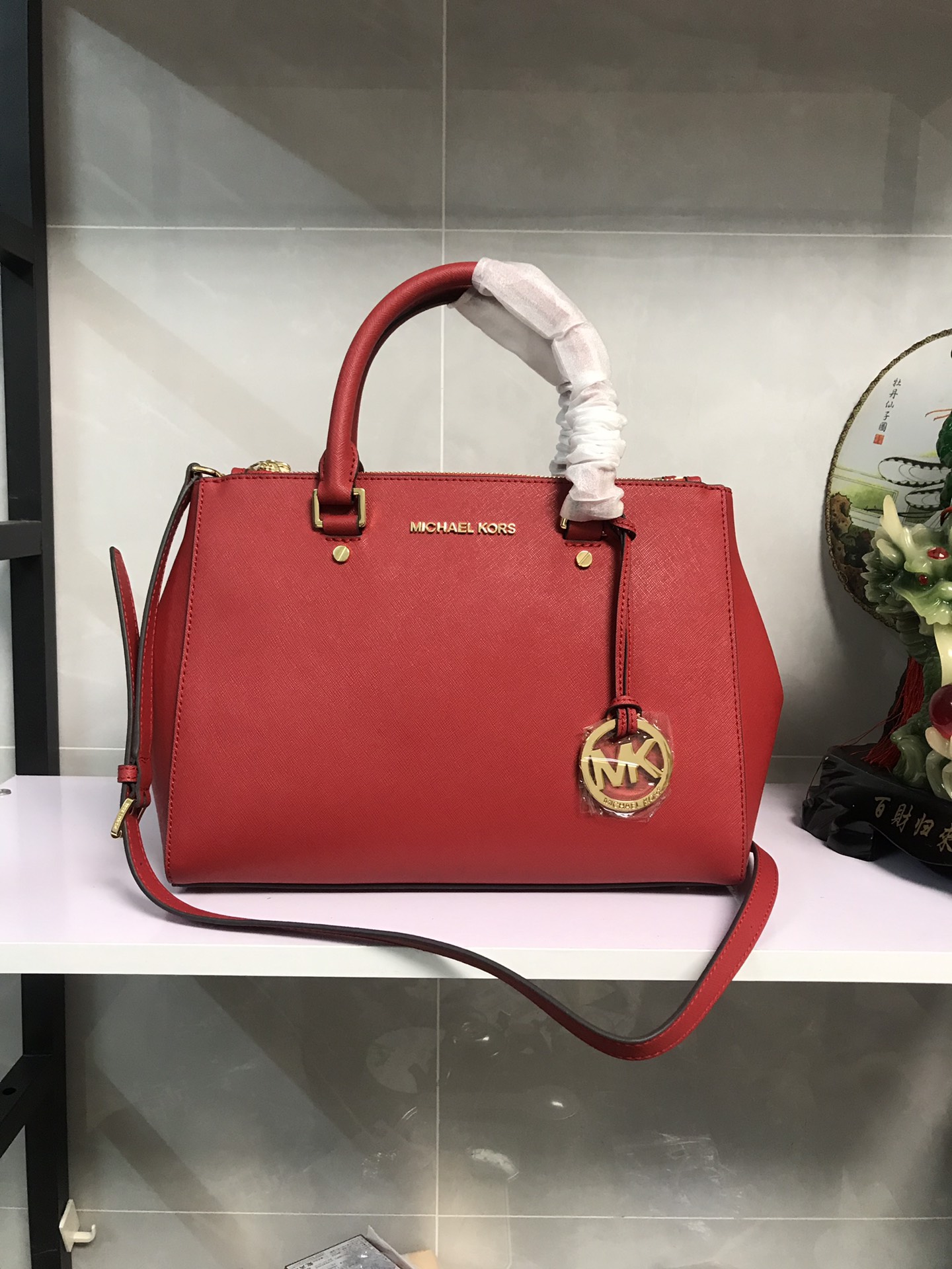 Michael Kors 中号 杀手包红色