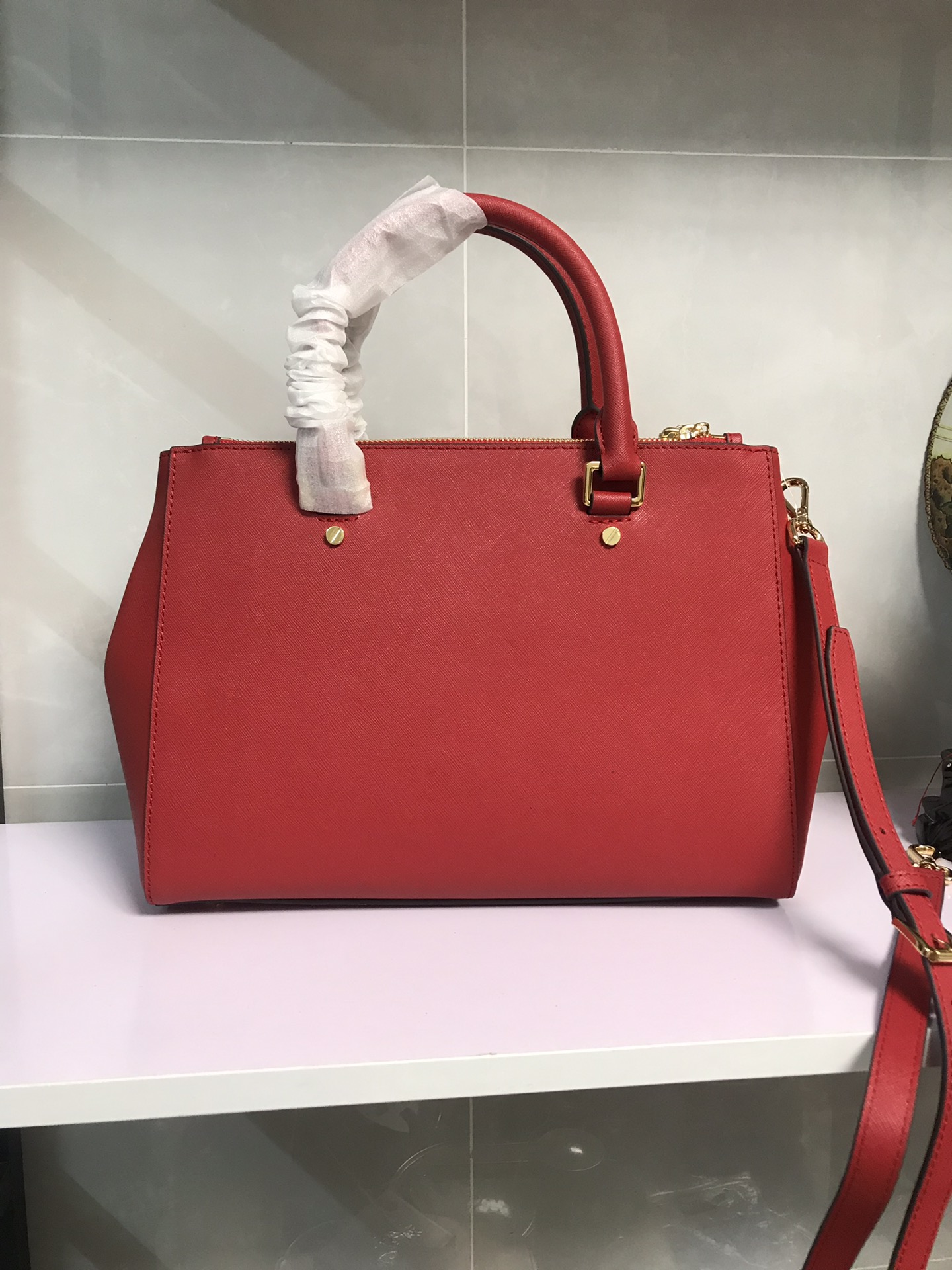 Michael Kors 中号 杀手包红色