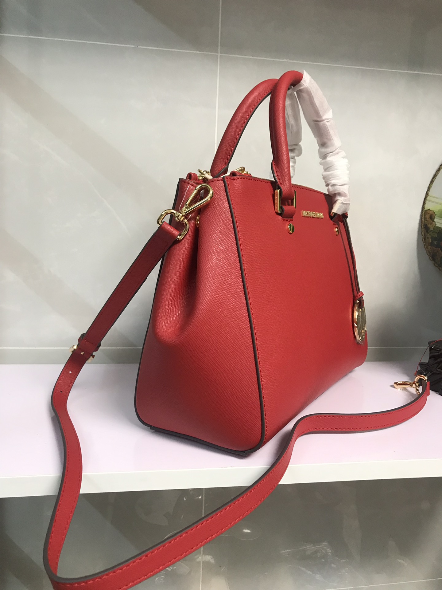 Michael Kors 中号 杀手包红色