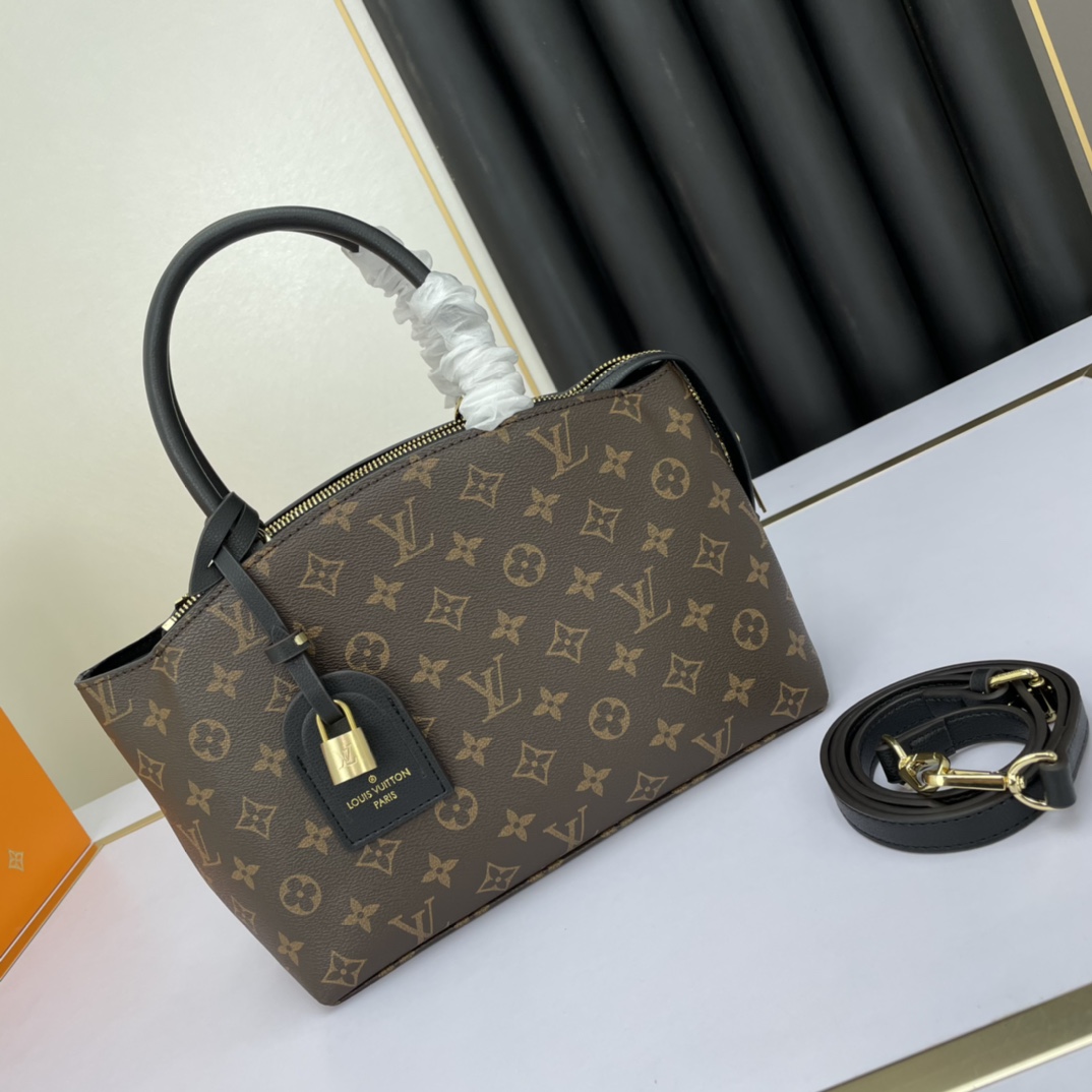 Louis Vuitton LV Petit Palais Bags Handbags Monogram Canvas Calfskin Cowhide Fabric M45900