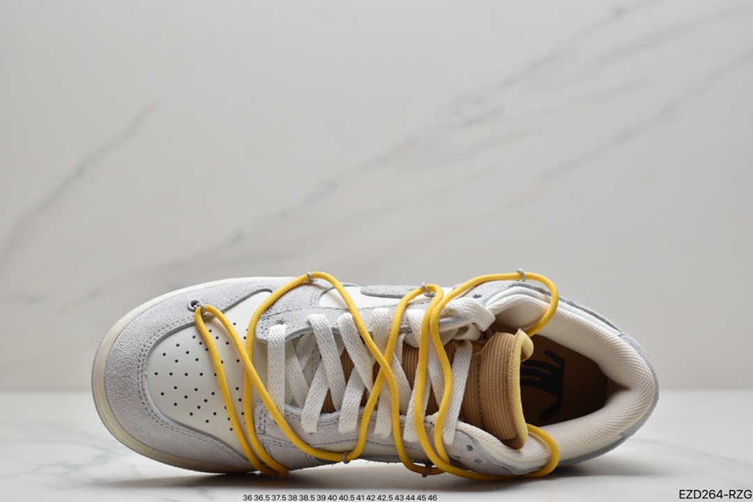 360 Off-White x Nike SB Dunk Low ”The 50”OW“灰白绿” DJ0950-100