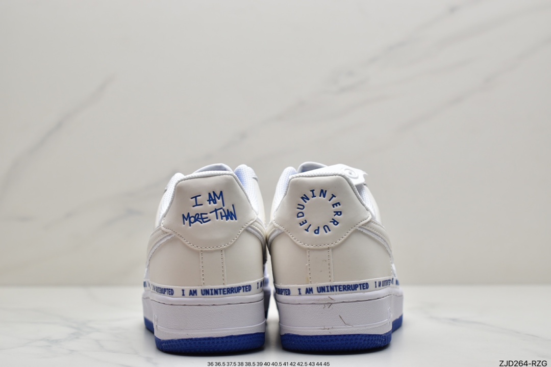 240 詹皇公司联名款Uninterrupted x Nike Air Force 1 运动板鞋CQ0494-100