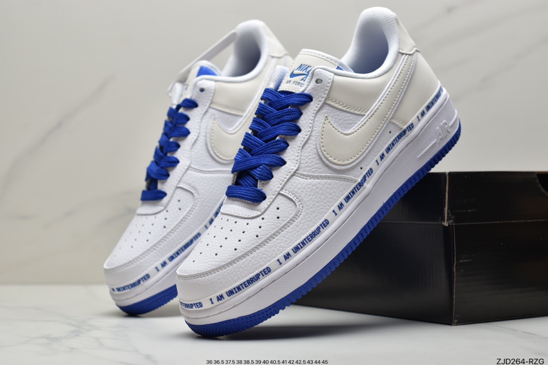 240 詹皇公司联名款Uninterrupted x Nike Air Force 1 运动板鞋CQ0494-100
