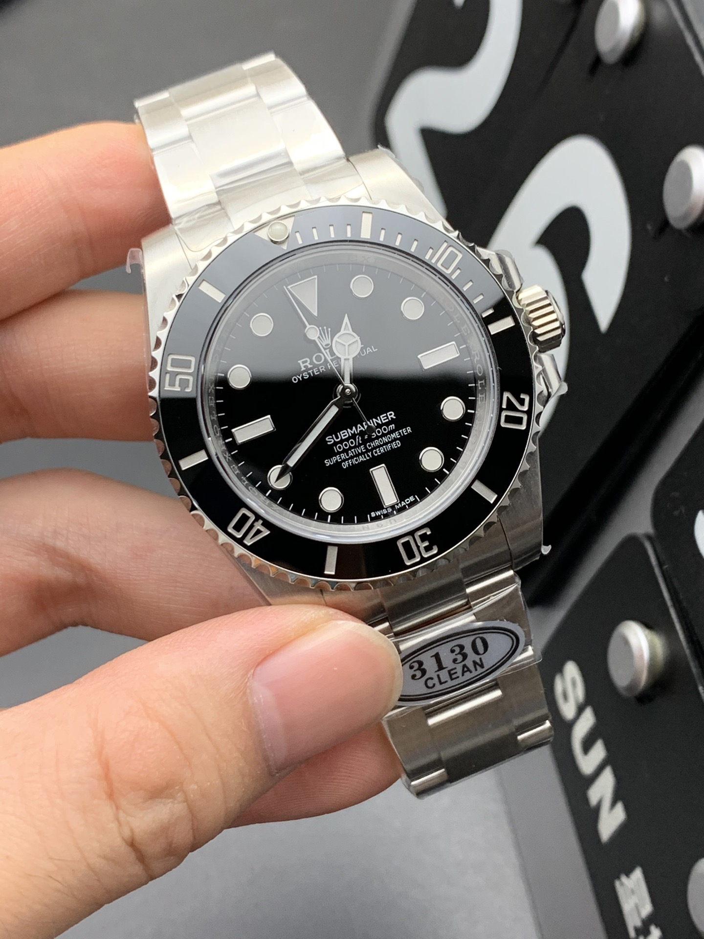 Rolex C 3130无历黑鬼