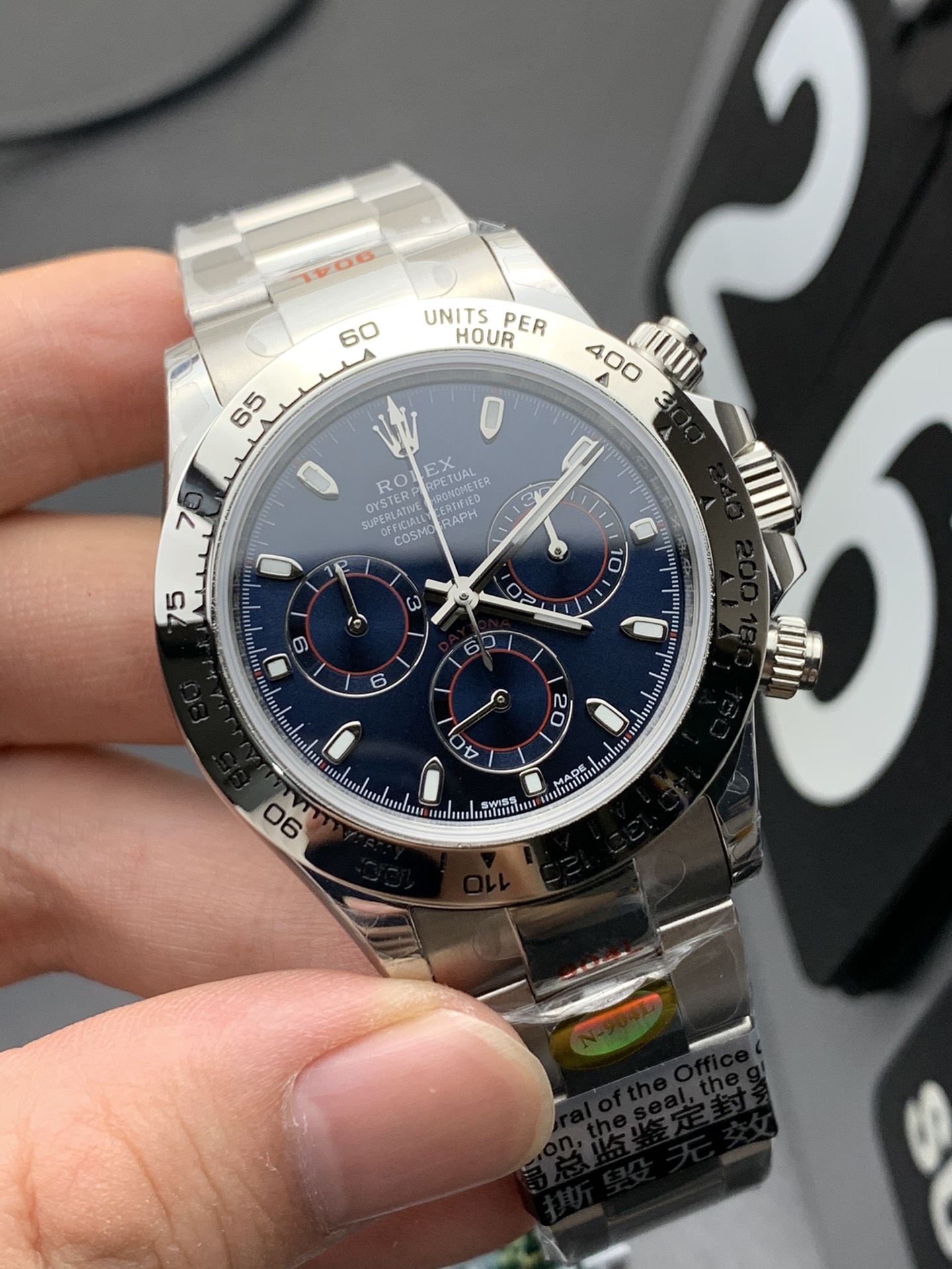Rolex 13.2蓝钢迪