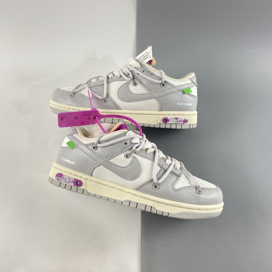 240  Off-White x Nike SB Dunk Low”The 50”扣篮系列低帮经典百搭休闲运动板鞋 DM1602-118
