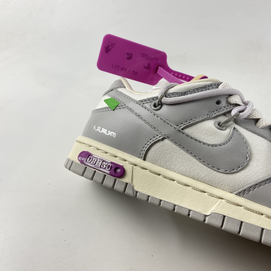 240  Off-White x Nike SB Dunk Low”The 50”扣篮系列低帮经典百搭休闲运动板鞋 DM1602-118