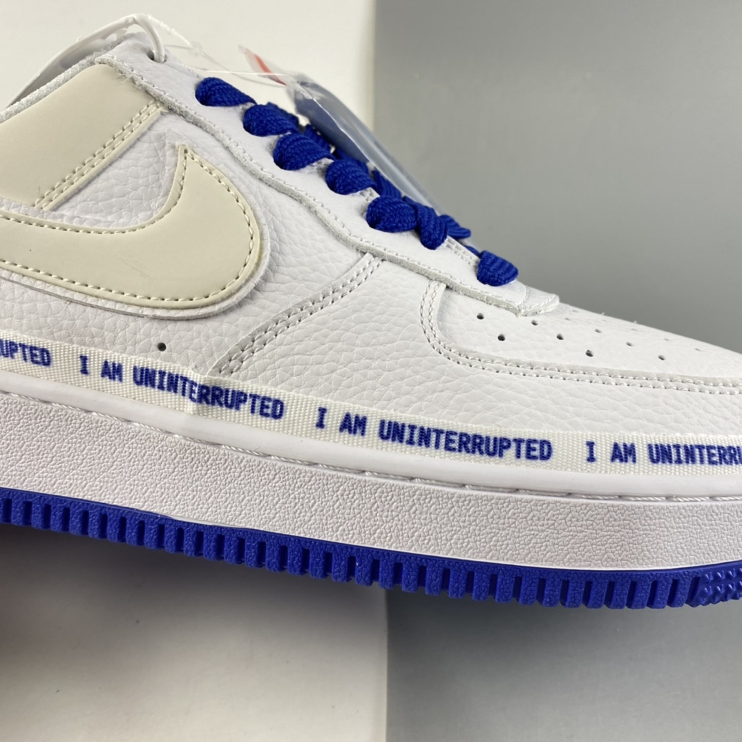 P240  Uninterrupted x NIKE CQ0494-100Air Force 1 ”MORE THAN” 联名  CQ0494-100