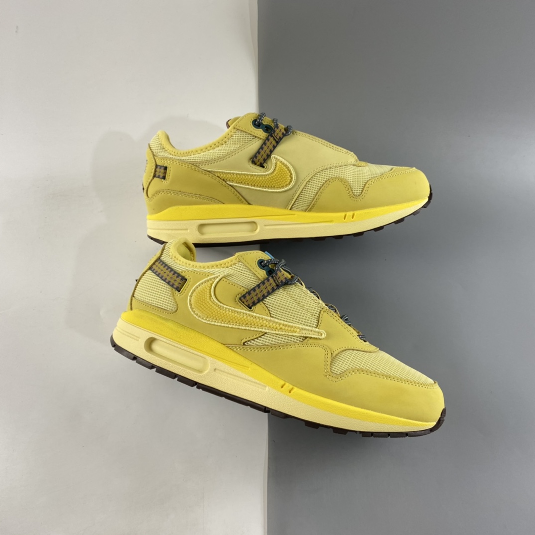 P320 Travis Scott x NIKE Air Max 1 ”Cactus Jack” 低帮复古百搭休闲运动慢跑鞋 DO9392-700