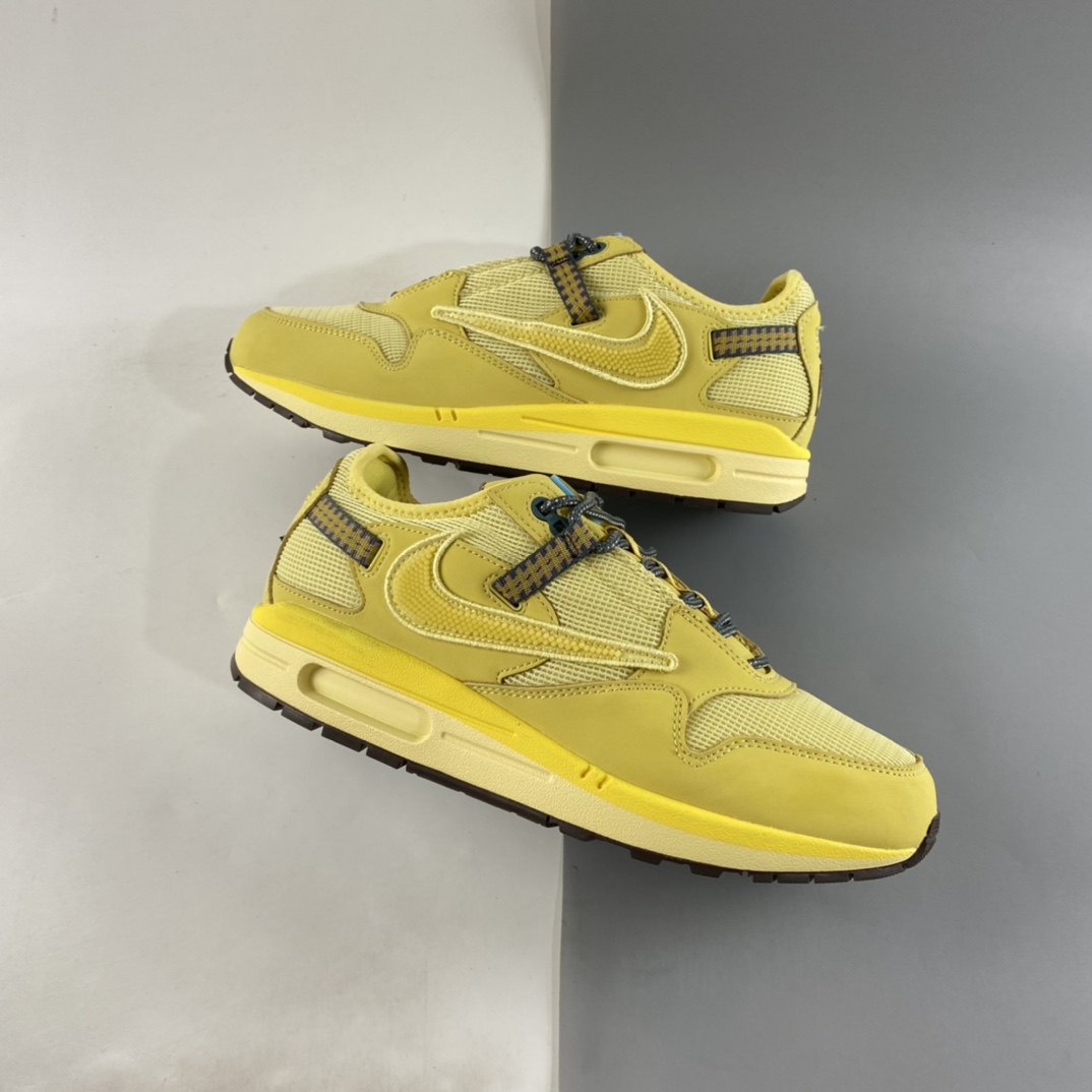 P320 Travis Scott x NIKE Air Max 1 ”Cactus Jack” 低帮复古百搭休闲运动慢跑鞋 DO9392-700