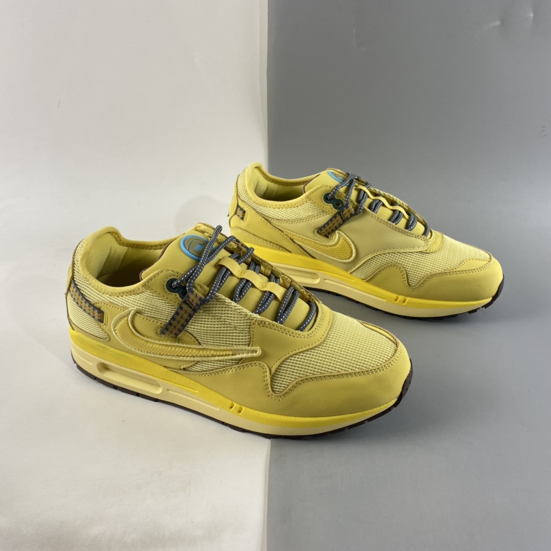 P320 Travis Scott x NIKE Air Max 1 ”Cactus Jack” 低帮复古百搭休闲运动慢跑鞋 DO9392-700