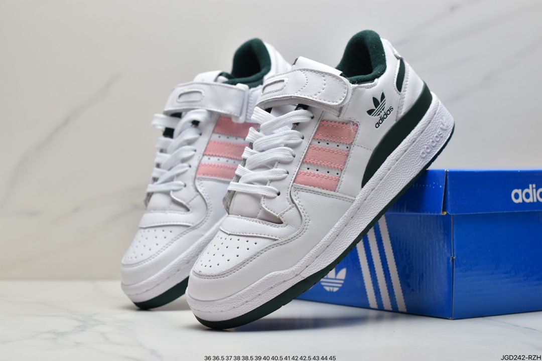 180  Adidas Forum 84 Low OG “Bright Blue” 低帮百搭潮流休闲运动板鞋H01671