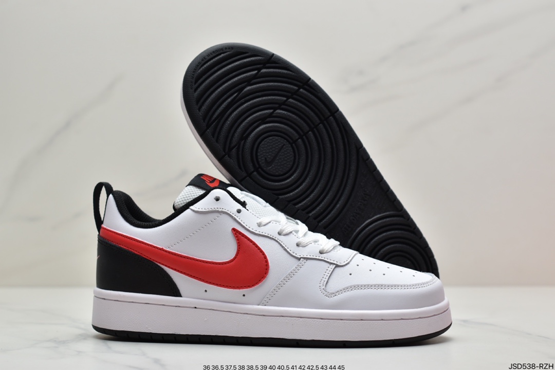 200 耐克NK Court Borough Low 2 （GS）低帮百搭透气休闲运动板鞋BQ5448-112