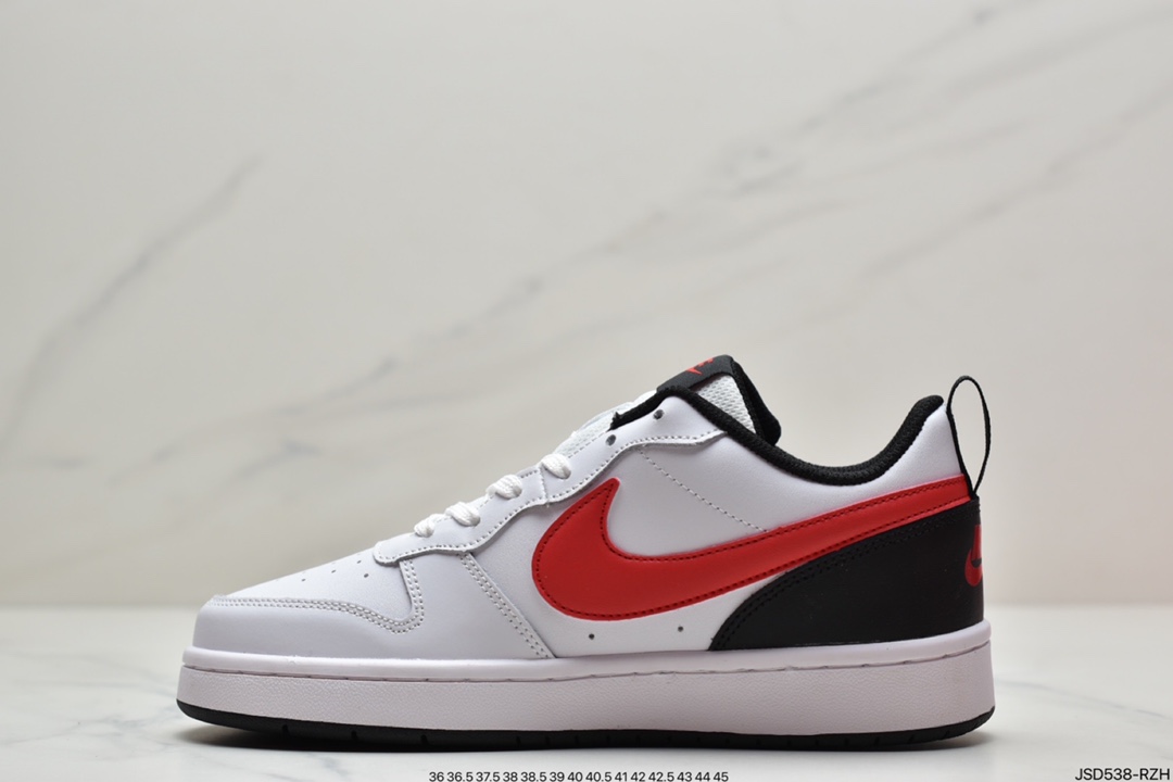 200 耐克NK Court Borough Low 2 （GS）低帮百搭透气休闲运动板鞋BQ5448-112