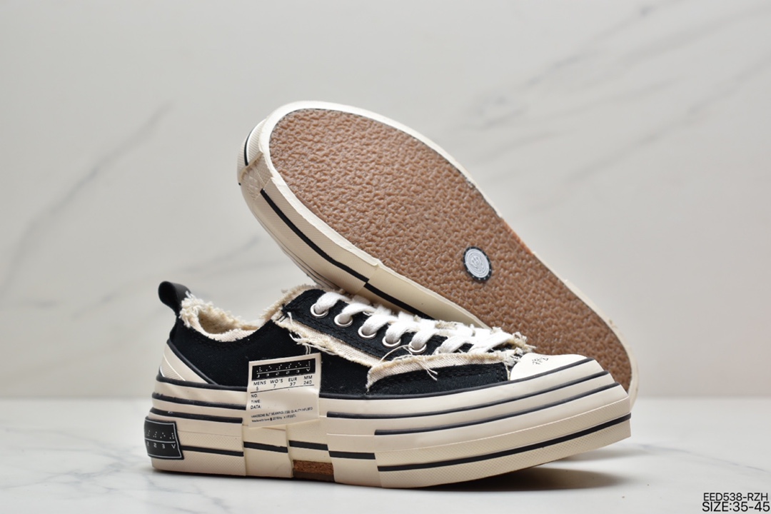 360  吴建豪个人新锐品牌xVESSEL G.O.P Mule Slip On 重工解构