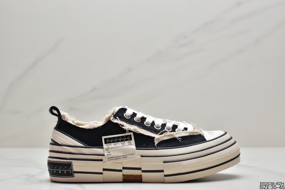360  吴建豪个人新锐品牌xVESSEL G.O.P Mule Slip On 重工解构