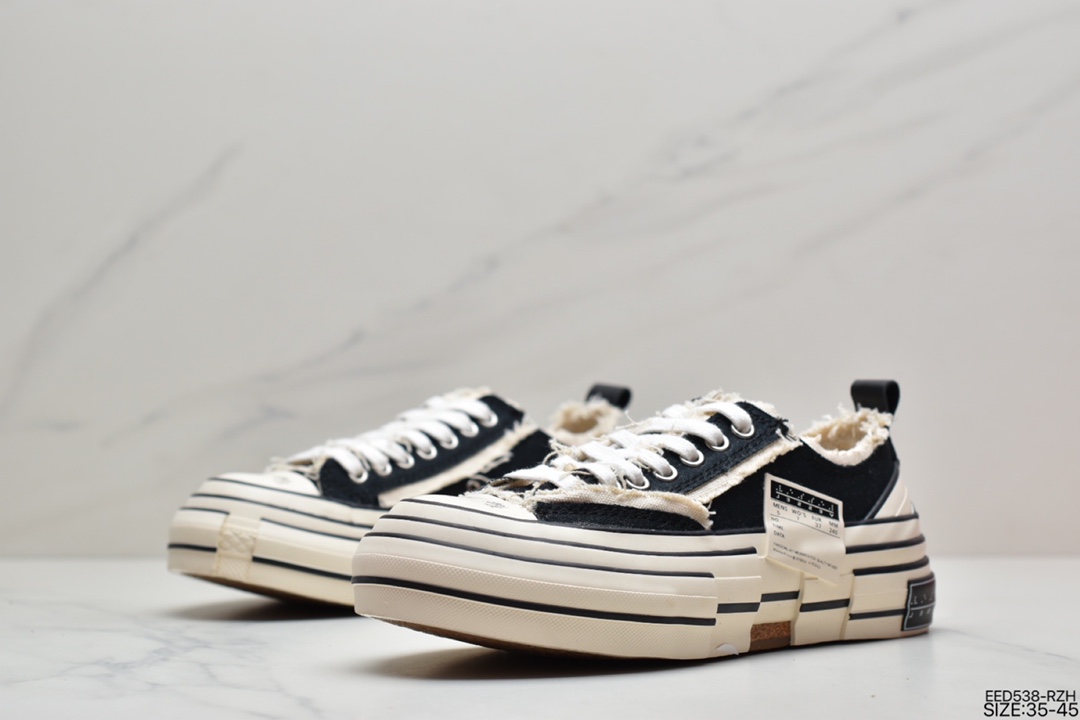 360  吴建豪个人新锐品牌xVESSEL G.O.P Mule Slip On 重工解构