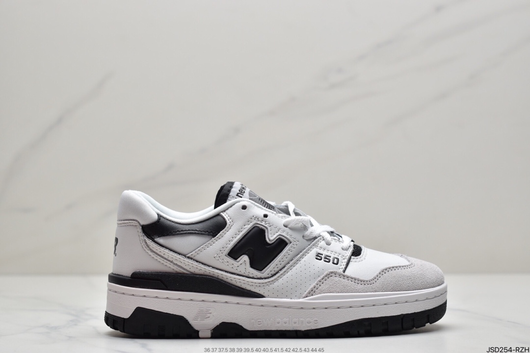 200  New Balance BB550系列经典复古低帮休闲运动篮球板鞋BB550WA1