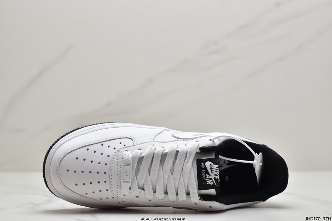 190 耐克Nike Air Force 1’07 JUST DO IT  3D英文勾 BQ5361-100