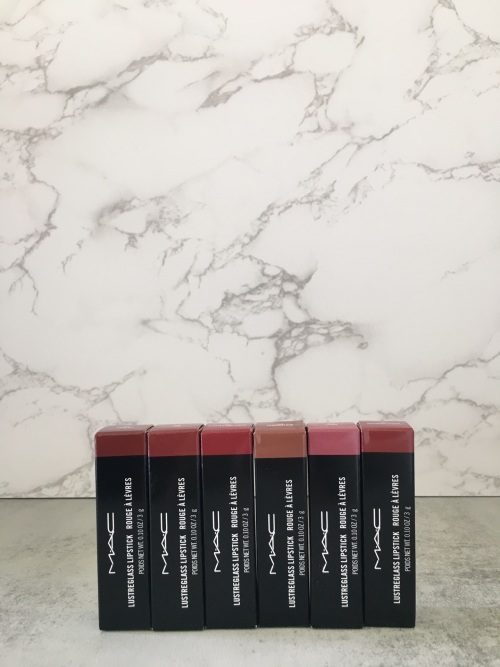 MAC Lustre Glass Lipstick - Autumn Colors, Hydrating Formula, High Saturation 1 MAC Lustre Glass Lipstick - Autumn Colors, Hydrating Formula, High Saturation