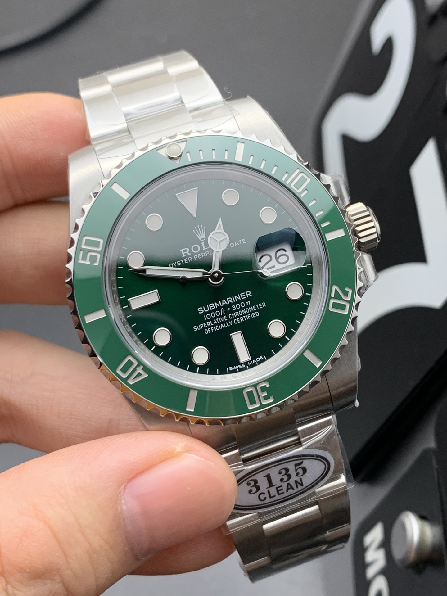 Rolex C 3135绿鬼