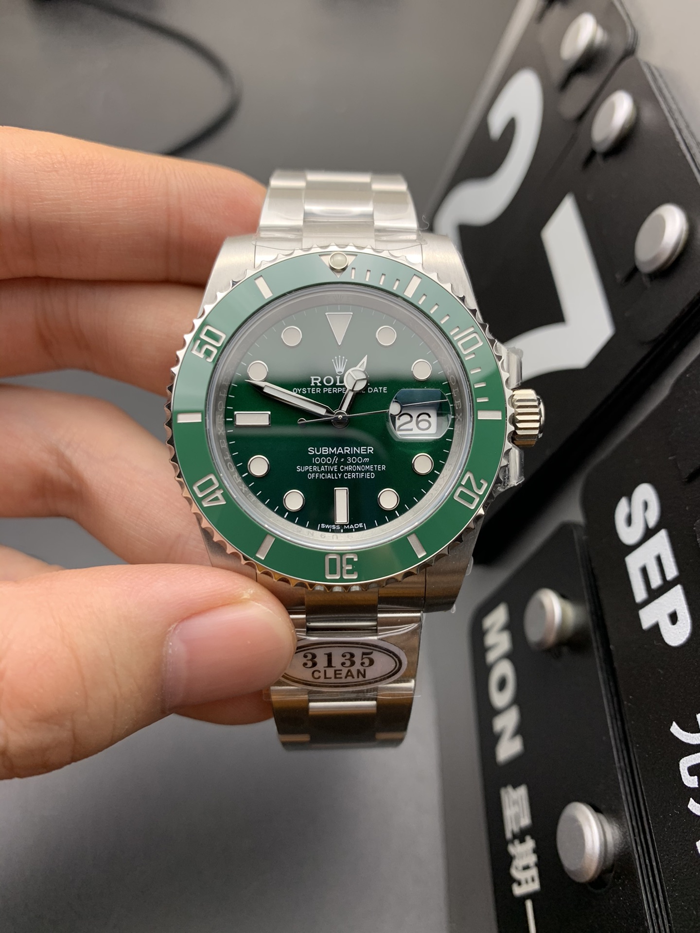 Rolex C 3135绿鬼