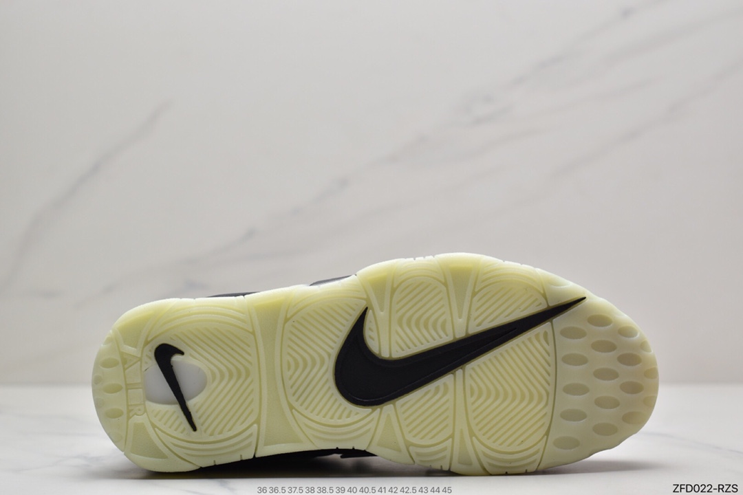270 皮蓬篮球鞋Air More Uptempo皮蓬大AIR黑绿浮世绘夜光DM6213-045