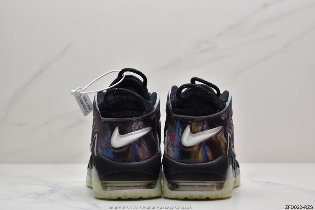 270 皮蓬篮球鞋Air More Uptempo皮蓬大AIR黑绿浮世绘夜光DM6213-045