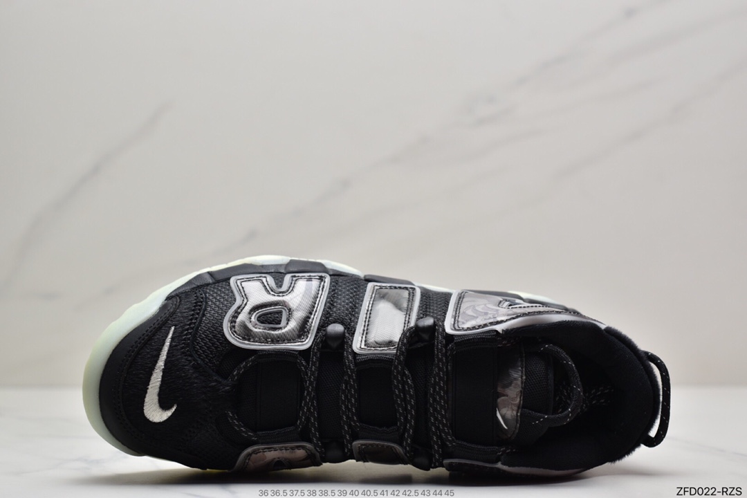 270 皮蓬篮球鞋Air More Uptempo皮蓬大AIR黑绿浮世绘夜光DM6213-045
