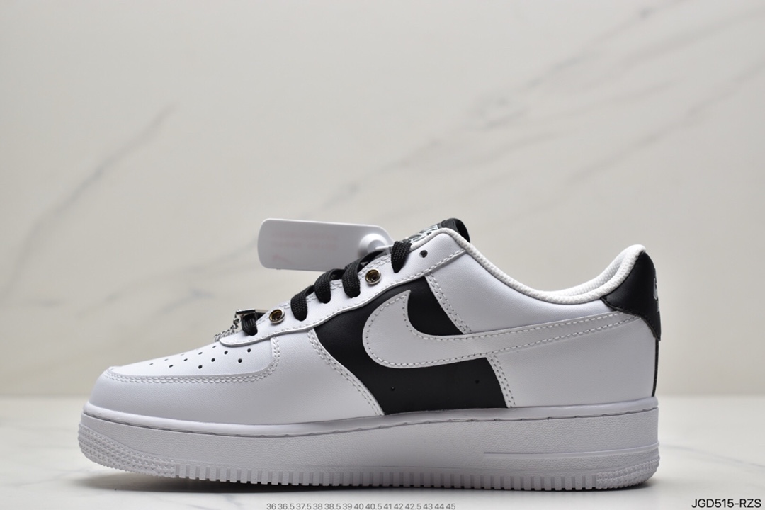 180 耐克Nike Air Force 1 ’07 PRM 黑白拉链 DA8571-100