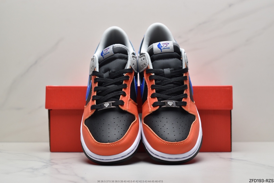 280 耐克 SB 低帮 尼克斯 NBA x Nike Dunk Low EMB ” 75th Anniversary” 低邦 DD3363-002