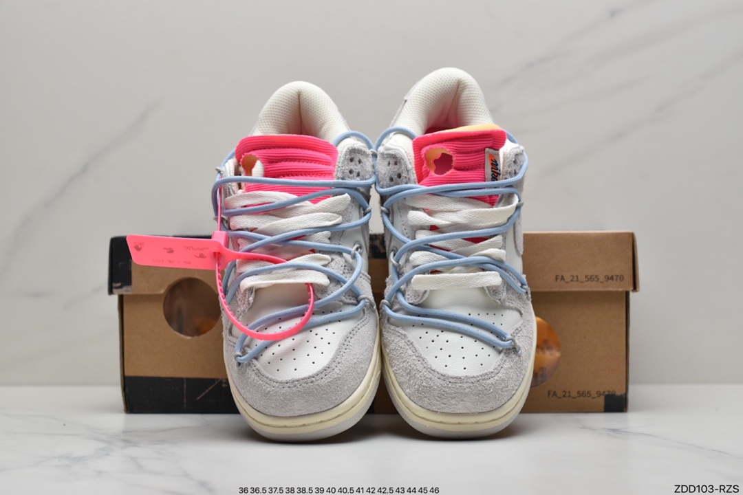 230 Off-White x NIKE Dunk Low ”THE 50” OW 重磅联名DJ0950-113