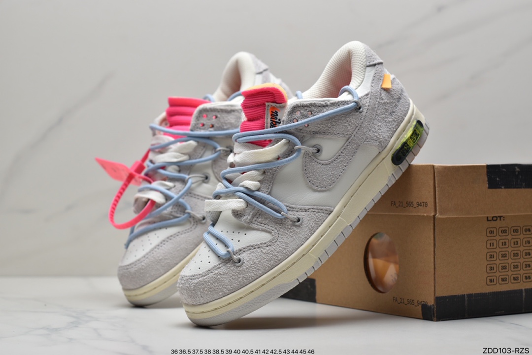 230 Off-White x NIKE Dunk Low ”THE 50” OW 重磅联名DJ0950-113